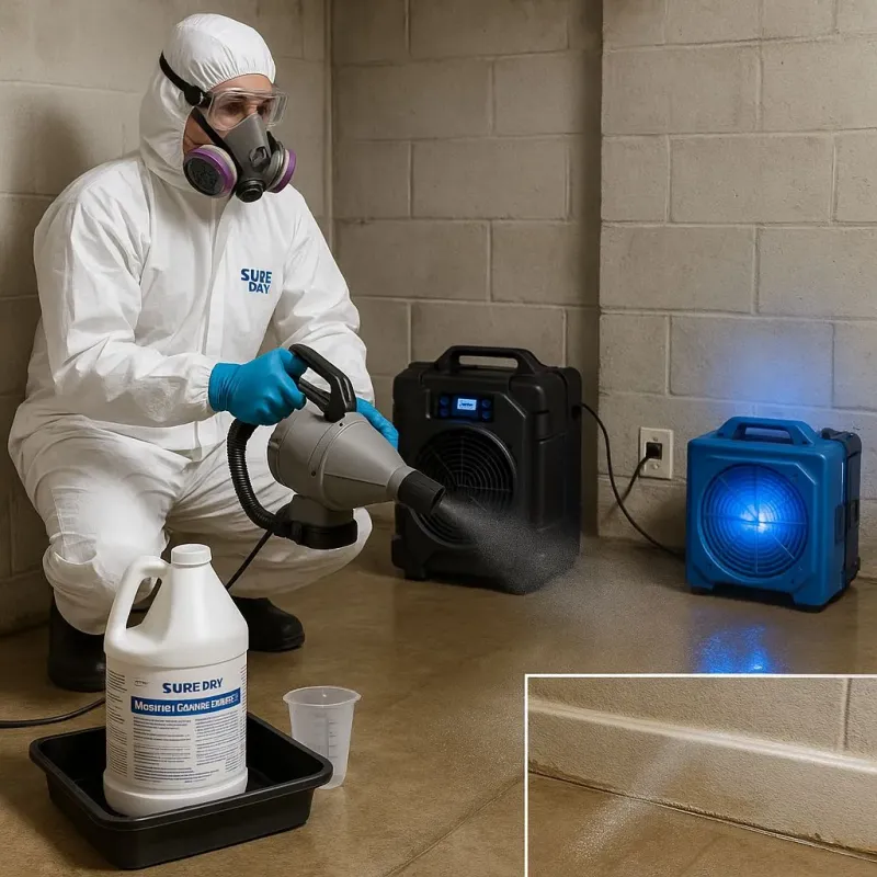 Sanitization and Odor Removal process in Cohoes, NY
